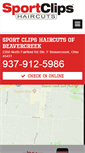 Mobile Screenshot of haircutmenbeavercreekoh.com